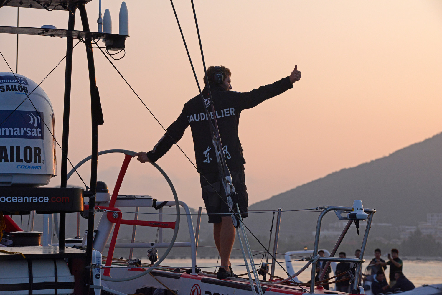 Volvo Ocean Race 2014-15 - Leg 3 arrivals