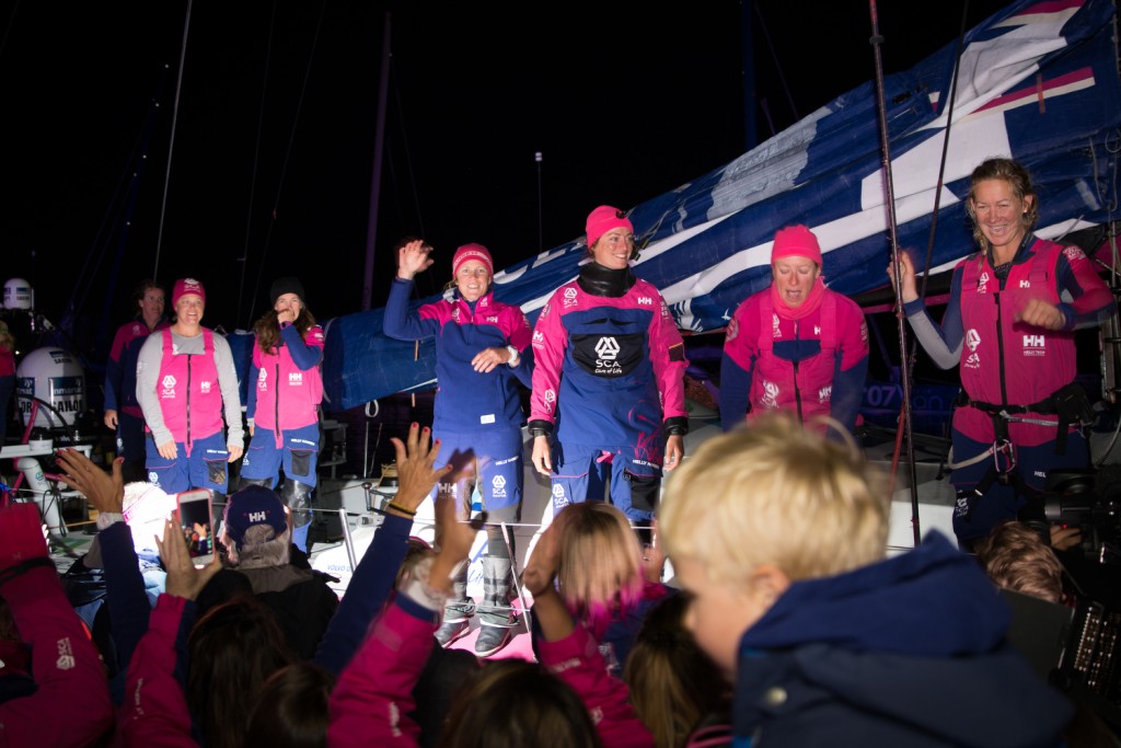 Volvo Ocean Race 2014-15 - Lorient Arrivals